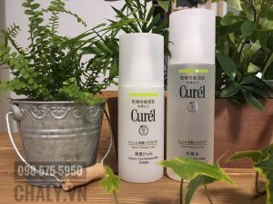 Nước hoa hồng Curel sebum trouble care lotion màu xanh lá là dòng toner chuyên cho da dầu mụn nhạy cảm, giúp phục hồi làn da nhờn mụn nhanh chóng