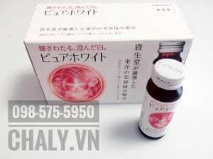 Nước uống trắng da Shiseido Pure White là nước uống làm đẹp da nổi tiếng được ưa thích tại Nhật và toàn châu Á nhiều năm nay