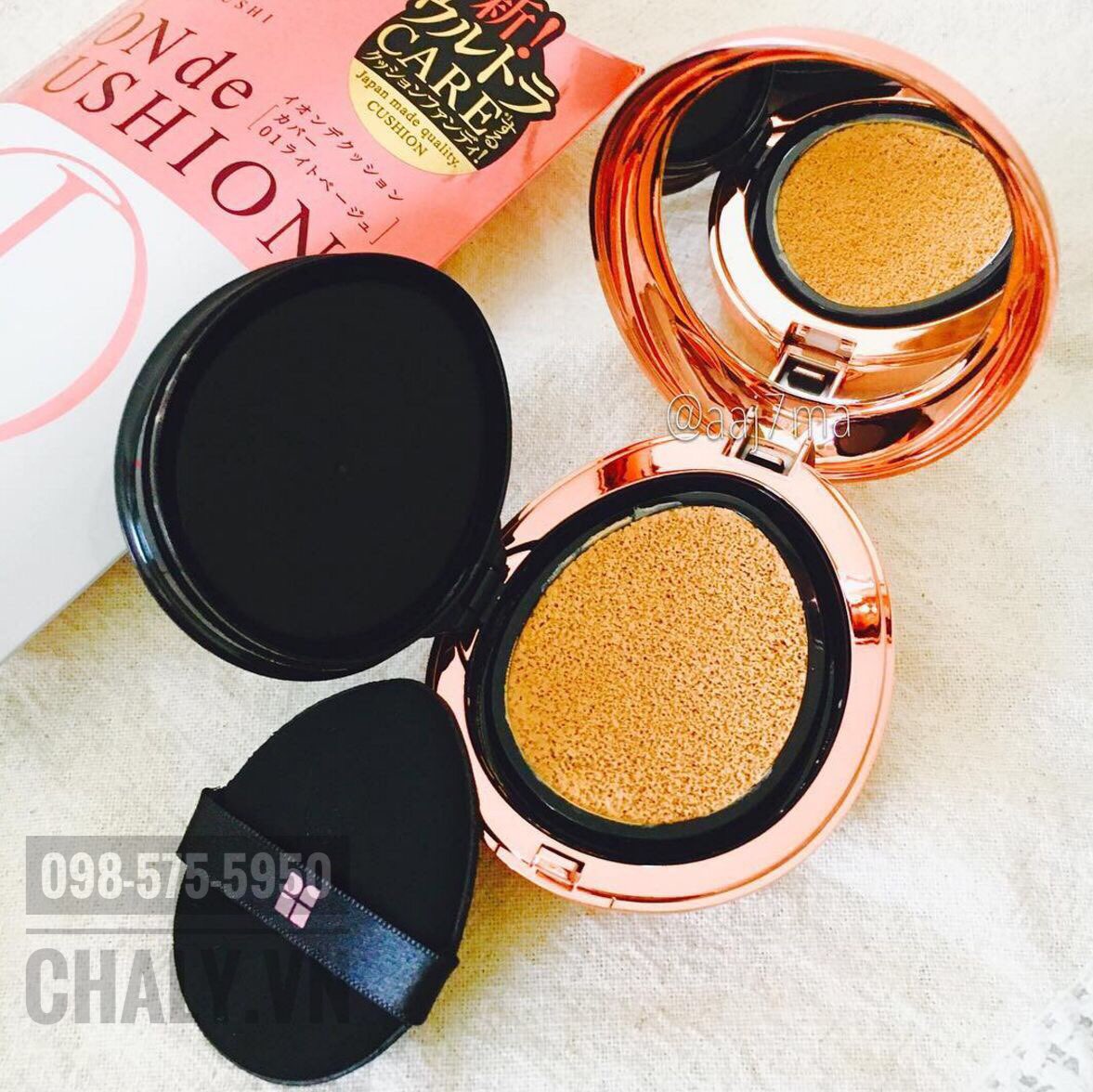 Review phấn nước ion de cushion: Che phủ rất tốt, rất mịn da, thoáng và không hề bí nhé