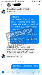 Review phấn trang điểm của Nhật chống nắng kiềm dầu Chacott xanh từ bạn khách Chaly