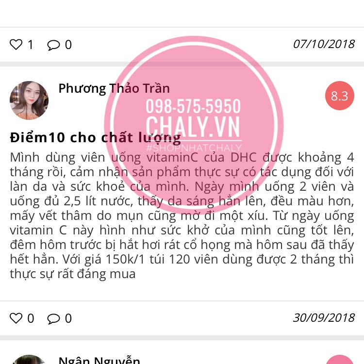 viên uống vitamin c của nhật rất tốt, giúp da mình sáng, mờ thâm, sức khoẻ tốt