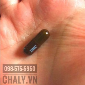 Viên nhọng nhỏ của sắt DHC Nhật cực kì dễ uống