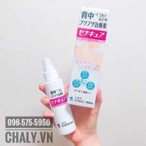 Nếu như lotion trị mụn For Back xếp số 1 thì số 2 chắc là xịt trị mụn lưng Senakyua Kobayashi