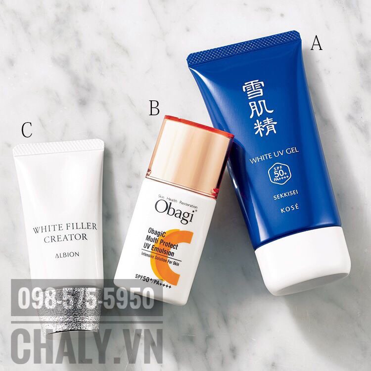 Kem chống nắng kose dạng gel review: da mình mướt và căng bóng, mịn màng cực kỳ thích