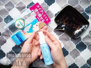 Sản phẩm kem chống nắng Nhật dạng xịt Privacy UV face mist thành phần siêu lành tính, an toàn cho da nhạy cảm nhưng giá khá mềm mại