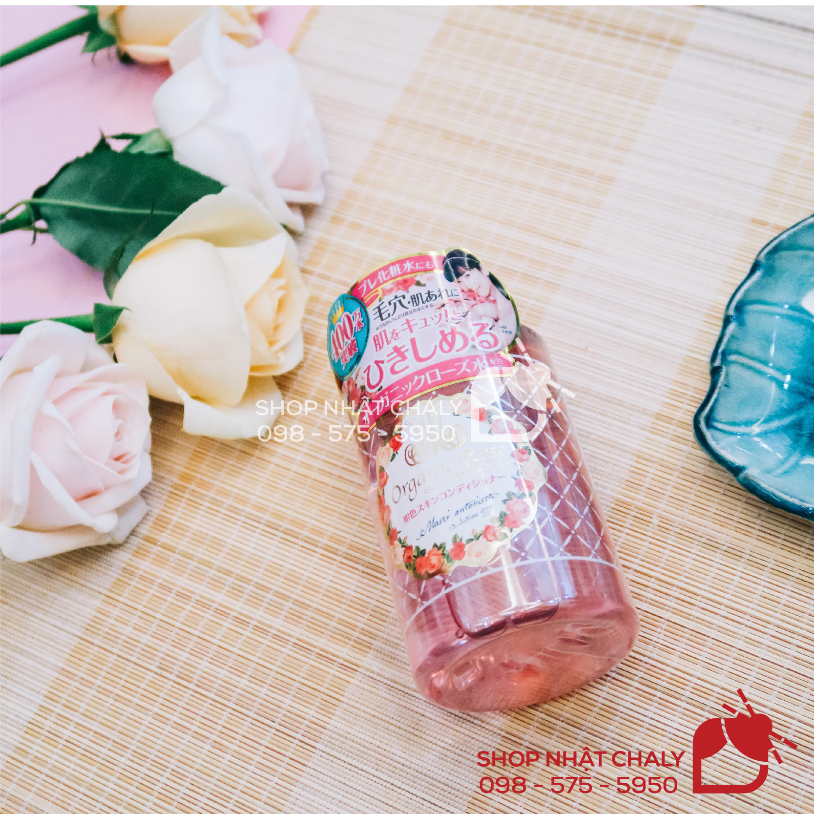 Nước hoa hồng Organic Rose sở hữu tới hơn 4500 review khen ngợi trên Cosme Japan, là dòng toner đỉnh nhất của hãng Meisoku Nhật Bản