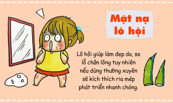 Tương tự như tỏi, lô hội cũng tác động làm lông mọc nhanh hơn bình thường rất nhiều