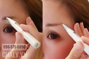 Các nàng nhớ lưu ý, thoa đẫm tinh chất dưỡng mày DHC để cảm nhận rõ hiệu quả của sản phẩm nhé