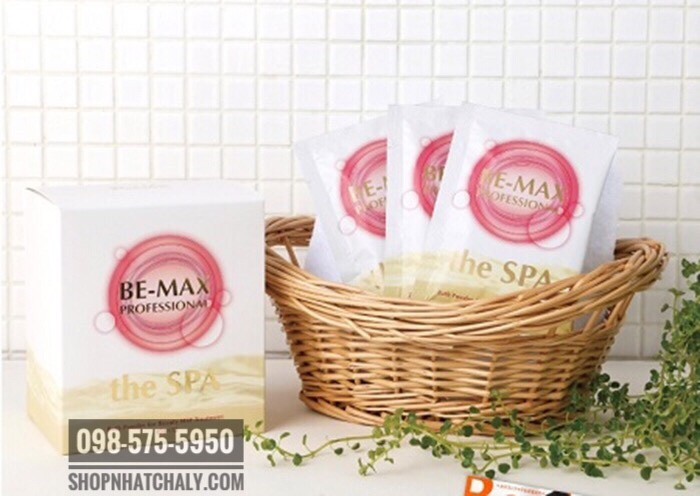 muoi tam trang Be Max The Spa Bath Powder nhat 05