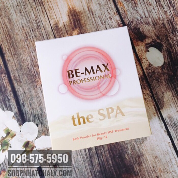 muoi tam trang Be Max The Spa Bath Powder nhat 06