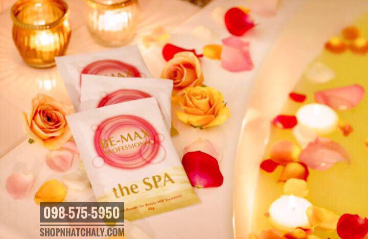 muoi tam trang Be Max The Spa Bath Powder nhat 08