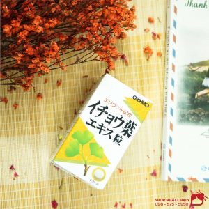 Thuốc ginkgo biloba Nhật Bản có dạng viên nén, không mùi vị, kích cỡ nhỏ vừa miệng, dễ uống
