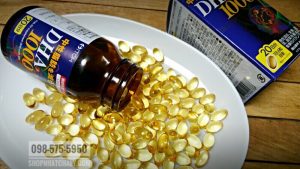 Mỗi lọ DHA 1000s bổ não của Nhật chứa 1000mg DHA và 14mg EPA tốt cho cả não và thị lực người dùng