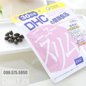 Viên uống DHC new slim không chỉ giúp giảm cân mà còn đẹp da, trị táo bón