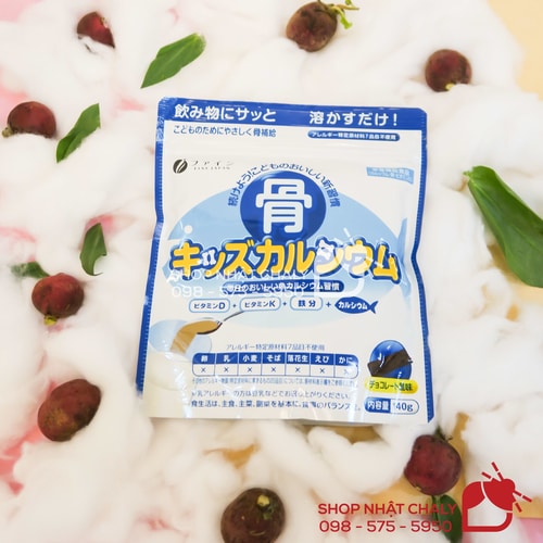 Bột canxi cá tuyết kids calcium Nhật có ưu điểm canxi nguồn gốc cá tuyết hiệu quả cao, dạng bột dễ hấp thụ nên được các mẹ Nhật tin dùng