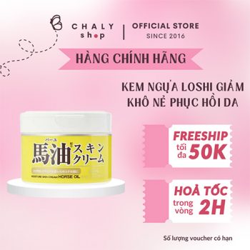 Kem dầu ngựa Loshi Horse Oil của Nhật