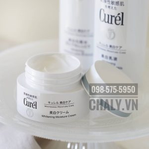 Kem Curel Whitening Moisture Cream là dòng kem dưỡng trắng da nhạy cảm tốt nhất hiện nay