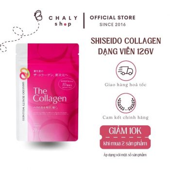 The Collagen Shiseido dạng viên túi 126 viên Nhật Bản