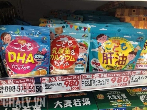 Mấy viên uống cho trẻ em của Unimat Riken Nhật đều tốt. Nhà mình dùng hết và ưng hết
