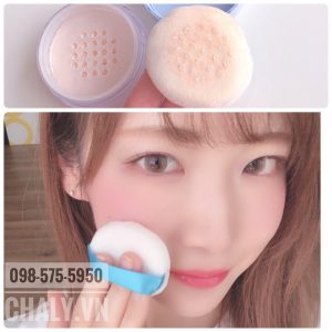 Phấn Privacy để lại lớp nền cực kì tự nhiên