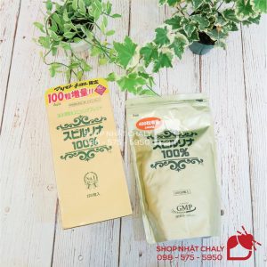 Tảo xoắn nhật bản spirulina rất tốt cho sức khoẻ, được nhiều tổ chức quốc tế recommend và tin dùng