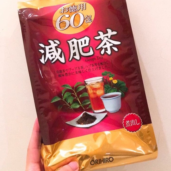 Trà Orihiro genpi tea này vị ngon, giá khá rẻ nhưng giảm cân chậm chứ không quá nhanh mọi người nhé