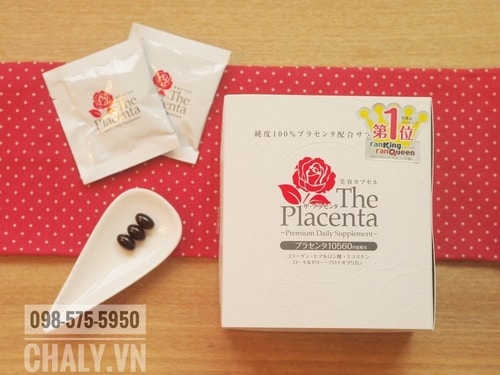 Viên uống nhau thai của Nhật the placenta premium daily supplement Metabolic là sản phẩm viên uống đẹp da nhau thai số 1 Cosme, được review cao 5.2 với hàm lượng nhau thai heo quốc sản Nhật đậm đặc, chống lão hoá và tái tạo da rất tốt