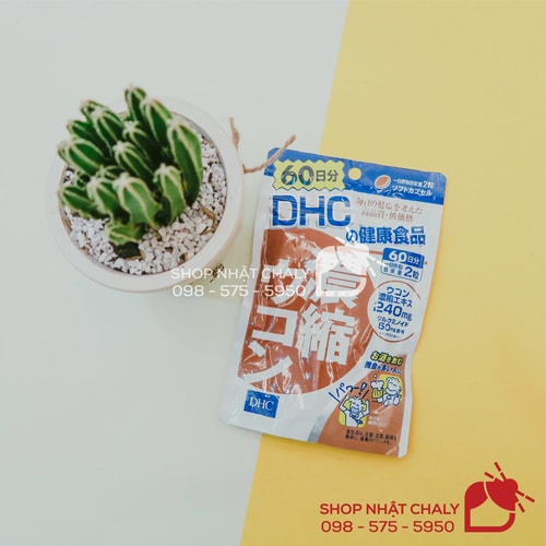 Thuốc giải rượu DHC của Nhật Bản gồm 50mg curcuminoid đậm đặc trên mỗi liều uống, được chiết xuất từ 3 loại tinh chất nghệ Nhật khác nhau, rất hiệu quả