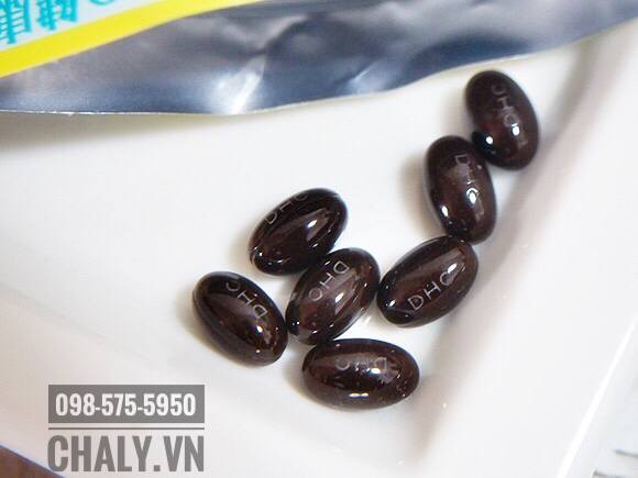 Viên giảm cân Nhật Bản DHC dầu dừa dạng con nhộng