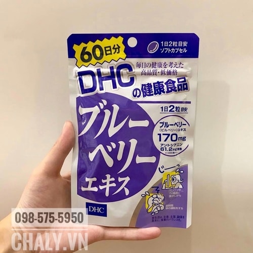 Uống viên dhc blueberry chiết xuất việt quất sau 3 tháng tình trạng đau đáy mắt của mình hết hẳn. Quá đỉnh