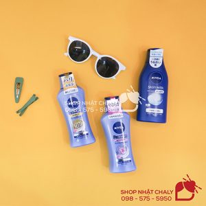 Trọn bộ sữa dưỡng thể cấp ẩm, chống lão hoá Nivea Nhật Bản cực kì được yêu thích tại Nhật