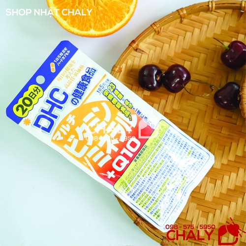 Vitamin tổng hợp Q10 DHC đem lại hiệu quả cực kì đa năng, cung cấp đủ vitamin cần thiết đồng thời ngăn lão hoá