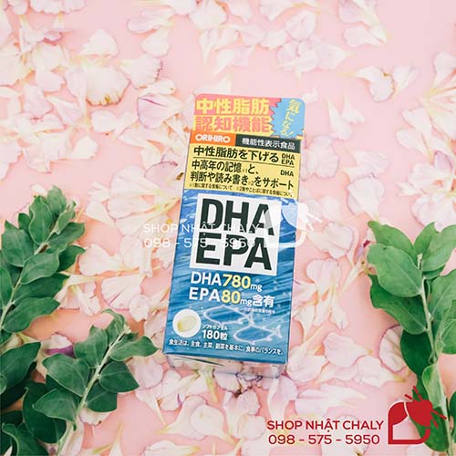 Thuốc bổ não Nhật Bản DHA & EPA của Orihiro được review cao, mang lại hiệu quả tốt cho não bộ và hệ thần kinh, đồng thời giảm mỡ máu