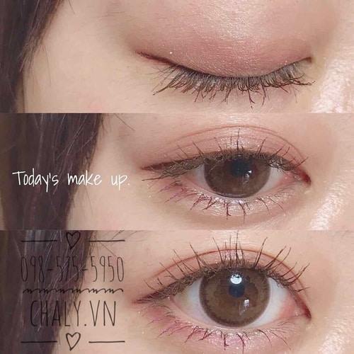 Mascara màu nâu giúp mình có đôi mắt tự nhiên, ai cũng bảo cute hết sức