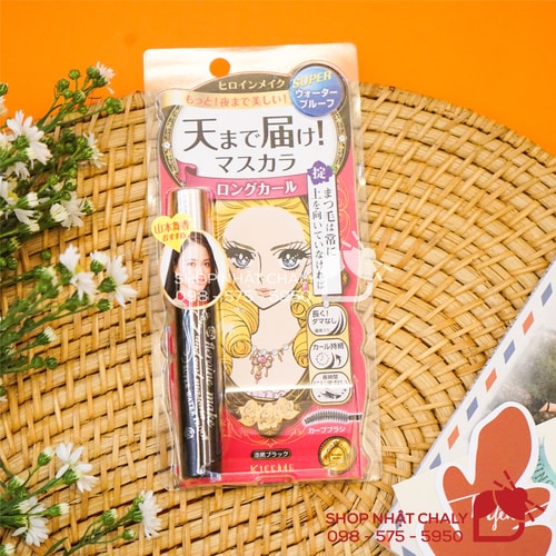 Mascara Kiss me Heroine Make của Isehan Nhật là 1 trong những cây mascara đáng mua nhất. Giá thành phải chăng, chống trôi nước tốt, mascara Heroine Make hiện đứng thứ 3 trong list các loại mascara được chuộng nhất ở Nhật dù đã ra đời cách đây 6 năm