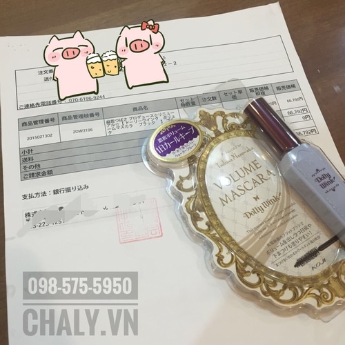 Bill của sản phẩm dolly wink tại Chaly