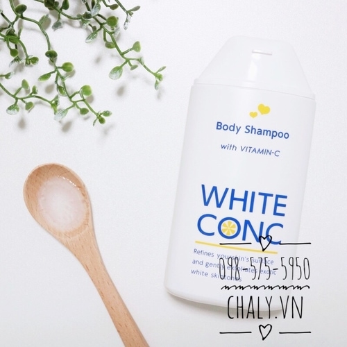 Khả năng tạo bọt của sữa tắm trắng da White Conc siêu đỉnh, lên bọt mịn, trắng, thơm rất được yêu thích