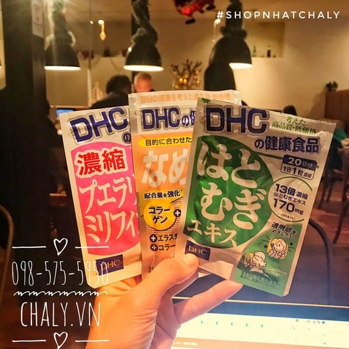 Viên nở ngực DHC có thể uống chung với viên collagen, viên trắng da hoàn toàn hợp, không có ảnh hưởng gì về sức khoẻ