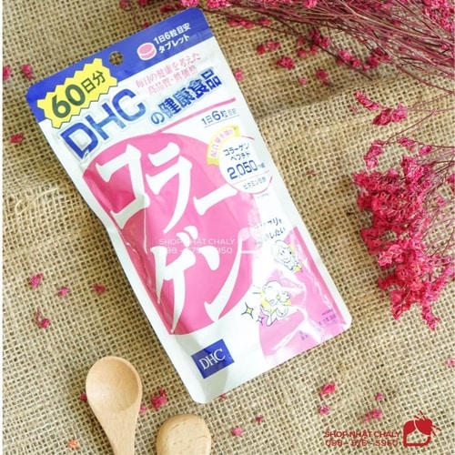 Túi collagen DHC 360 ngày dùng trong 2 tháng đủ cho bạn cảm nhận tác dụng của collagen tới cơ thể. Tuy nhiên không nên ngưng mà nên cố gắng duy trì uống collagen đều đặn nhé