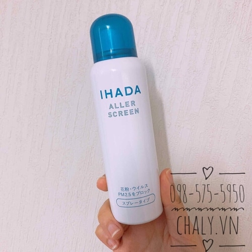 Từ khi dùng xịt ihada aller screen thì mình giảm hẳn mụn cám, mụn ẩn, da rất khoẻ