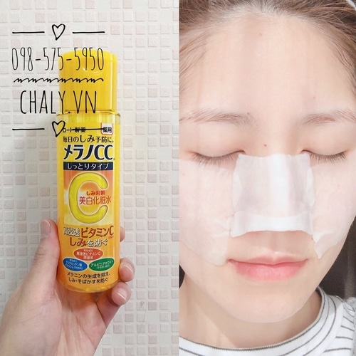 Ngày nào mình cũng thoa lotion vitamin C nhật sau đó đắp mặt nạ ở mũi như này để làm sạch lỗ chân lông. Hết mụn đầu đen và lcl nhỏ xíu luôn