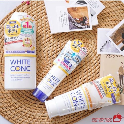 White Conc là bộ dưỡng thể trắng da lâu đời, nhiều năm liền giữ vị trí top 1 Cosme - Trang review mỹ phẩm uy tín của Nhật