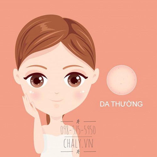 Cách xác định làn da thường