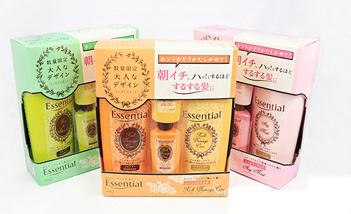 Bộ dầu gội xả Kao Essential Nhật Bản