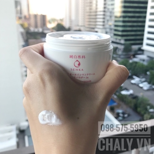 kem duong trang nang tong shiseido senka white beauty all in one 11