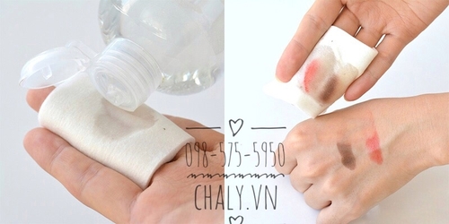 Khả năng làm sạch cực tốt giúp nước tẩy trang Chacott nội địa Nhật có thể làm sạch make up không trôi cứng đầu chỉ bằng vài động tác lau miếng cotton đơn giản