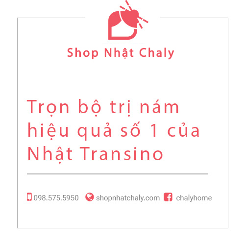 Bo my pham tri nam Transino cua Nhat Ban