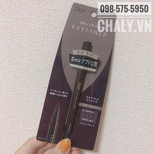 Chì kẻ mắt DUP Eyeliner chưa quá phổ biến và được ưa chuộng như là miếng dán kích mí