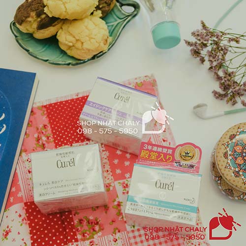 Bộ 3 kem dưỡng da Curel tốt nhất hiện nay