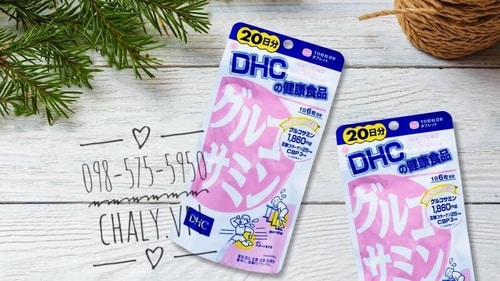 Viên uống DHC glucosamine bổ xương khớp 20 này 120 viên của Nhật có thành phần từ tôm cua hải sản, lành tính, giá thành bình dân nên rất được yêu thích